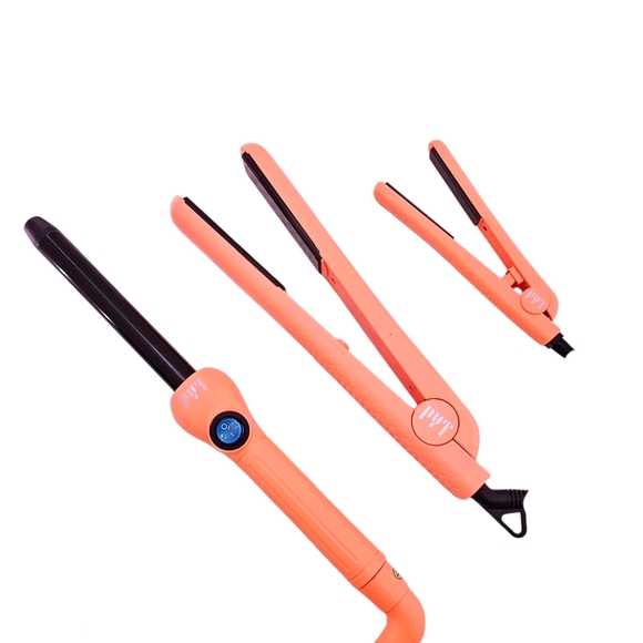 100% Ceramic Hair Styling Set, Neon Orange, PYT20 - Picture 8 of 8